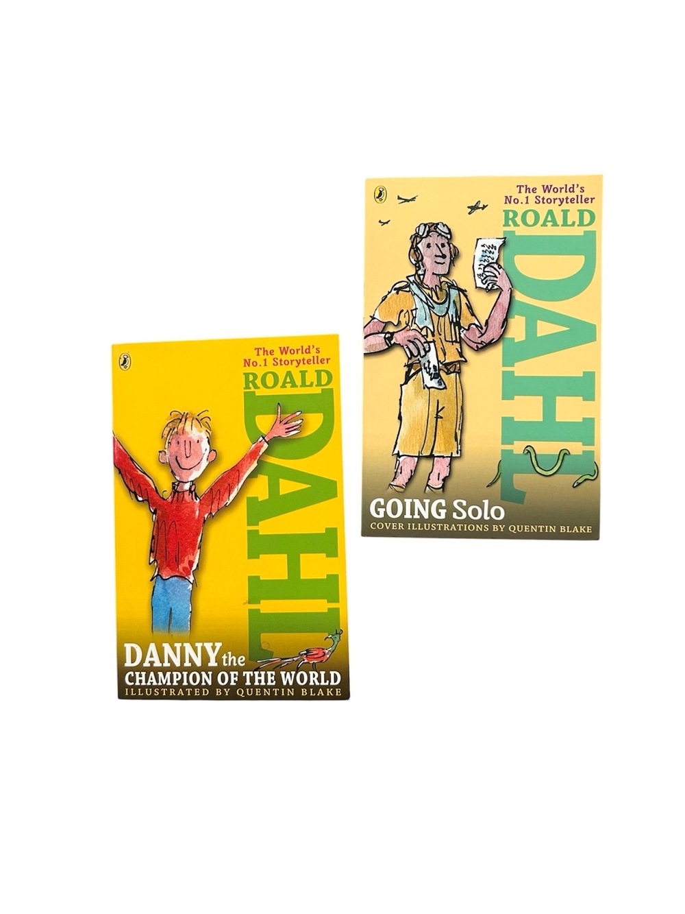 Paperback Book Set - Danny the Champion of the World & Going Solo By Roald Dahl